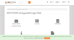 Desktop Screenshot of kunden.aditsystems.de