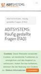 Mobile Screenshot of kunden.aditsystems.de